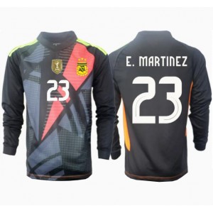 Fotbalové Dres Argentina Emiliano Martinez #23 Brankářské Domácí Oblečení Copa America 2024 Dlouhý Rukáv